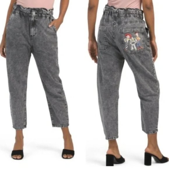 Zara x Toy Story Baggy Paperbag Jeans - Picture 1 of 11